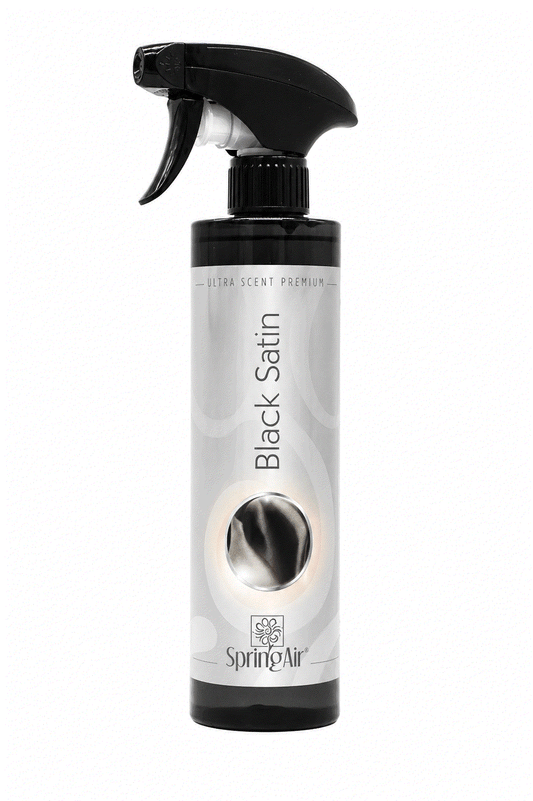 Spring Air Ultra Scent Black Satin 500ml - Fragrance Shop